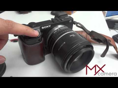 Canon EF Lens on Sony NEX camera with AF