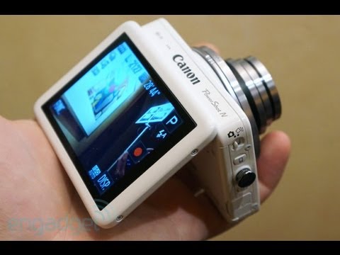 Canon PowerShot N hands-on | Engadget At CES 2013