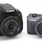 La primera sin espejo de CANON : La EOS M 23 sidebyside eos 650d eos m