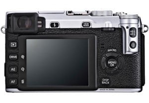 Fujifilm X E1 back
