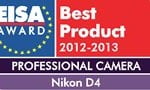 Nikon D4 EISA award