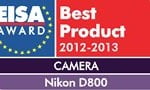 Nikon D800 EISA award