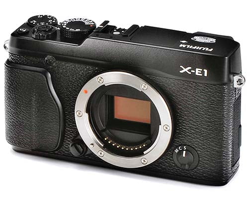 Fuji-X-E1-mirrorless-camera Fuji X E1 mirrorless camera