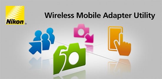 Nikon Wireless Mobile Adapter Utility app