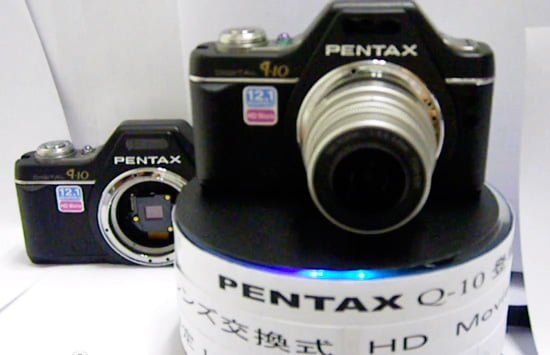 Pentax Q 10 mirrorless camera