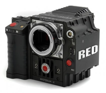 RED black and white Epic cinema camera