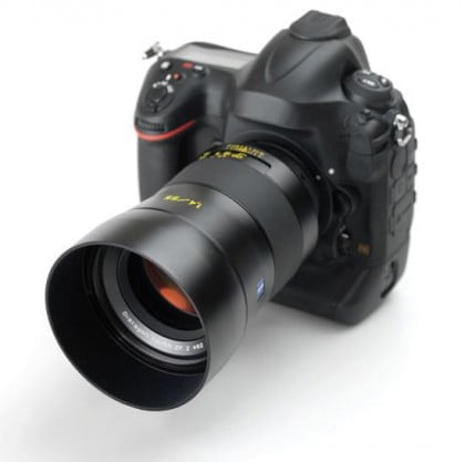 Zeiss high end DSLR camera lens