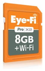 Eye Fi 16GB Pro X2 wireless SD card