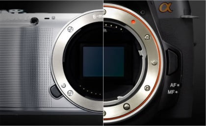 La NEX-9 FF será "plenamente compatible" con los objetivos de Montura A 1 hybrid_mount