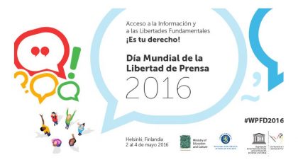 3 de Mayo - Día Mundial de la Libertad de Prensa 1 3 de Mayo